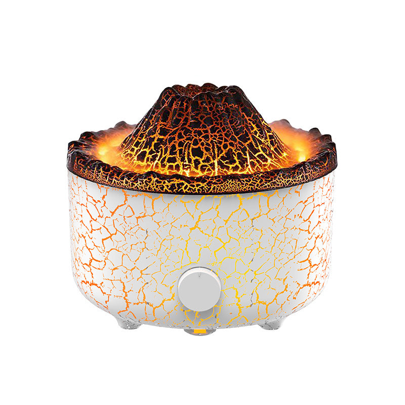 Volcano Aromatherapy Diffuser – Flame Mist Jellyfish Air Humidifier